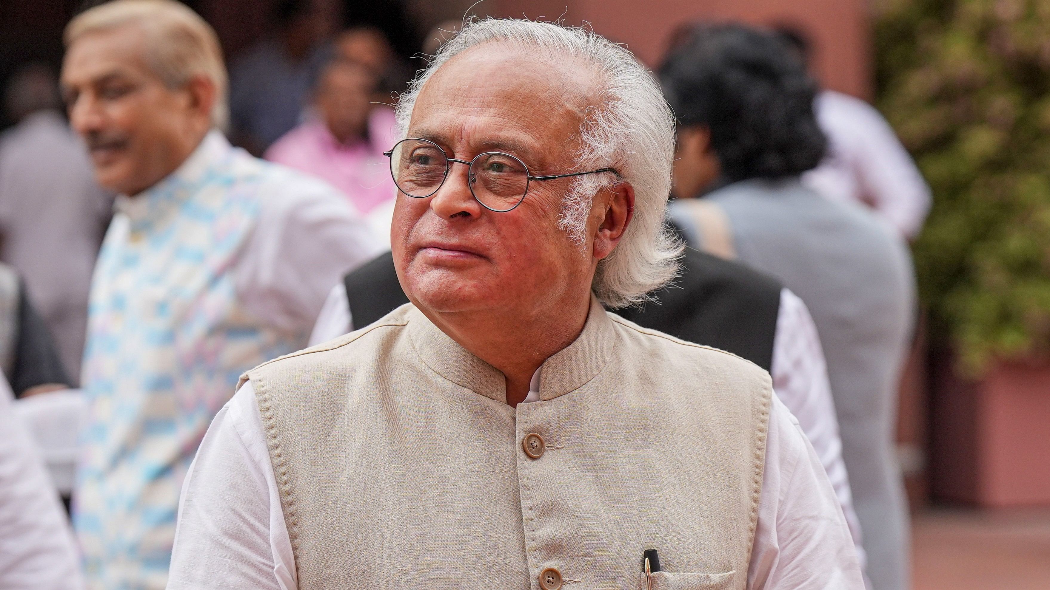 <div class="paragraphs"><p>Congress MP Jairam Ramesh during Monsoon session of Parliament, in New Delhi.</p></div>